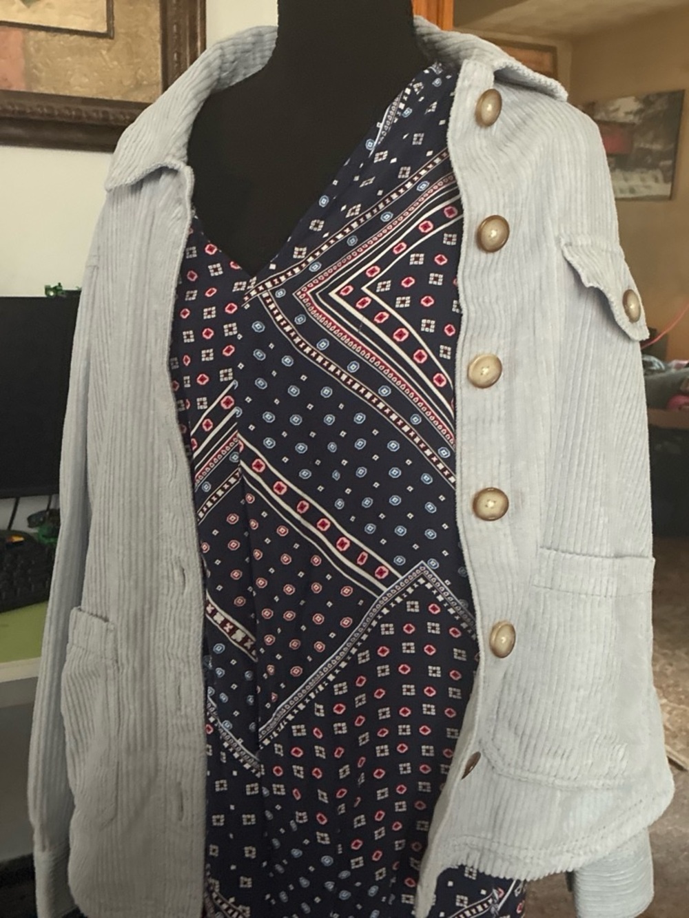 American Eagle Outfitters Light blue Jacket